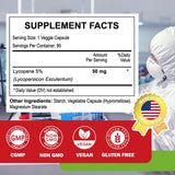 Novafun Lycopene Supplement side view of bottle