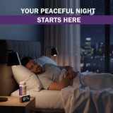 Novafun Melatonin Supplement with a glass of water