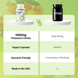 Novafun Potassium Citrate Supplement 1000mg bottle with cap