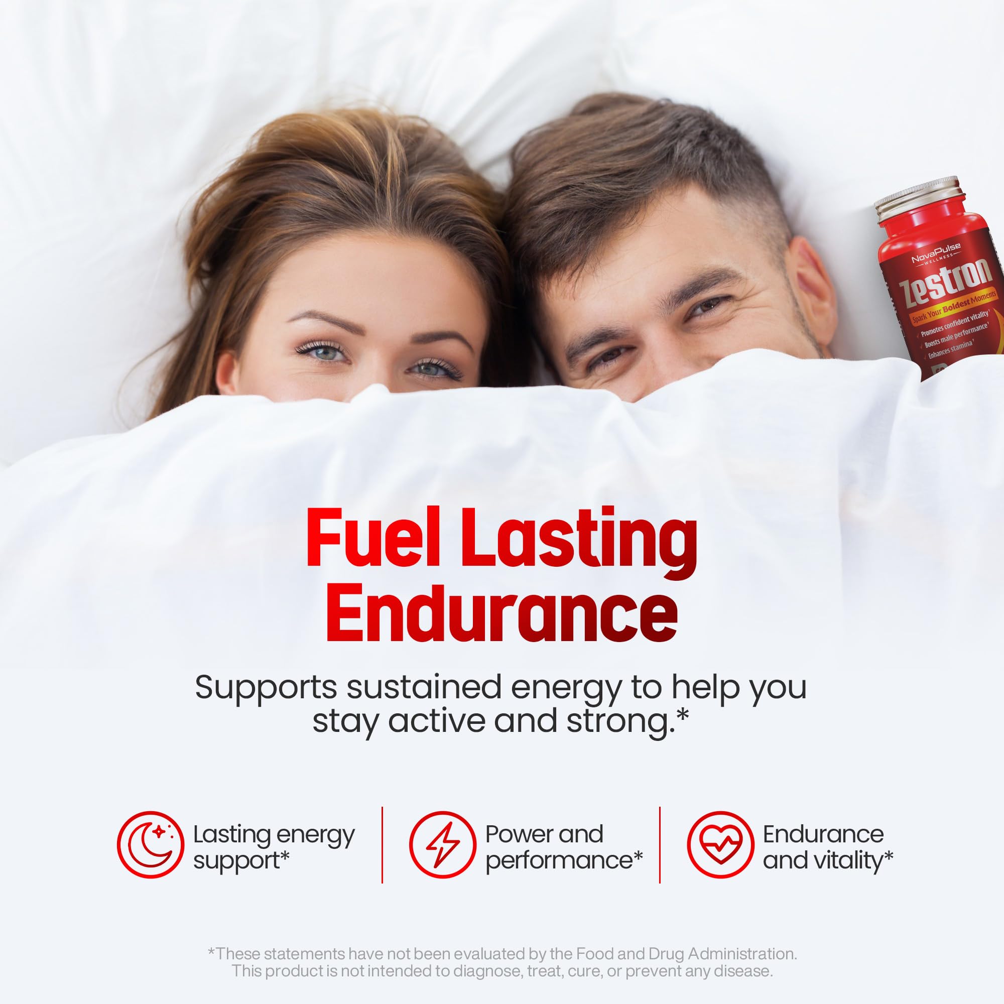 NovaPulse Wellness Performance Support Supplement capsule close-up