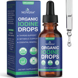 NOVEHA Iodine Drops liquid supplement bottle front view