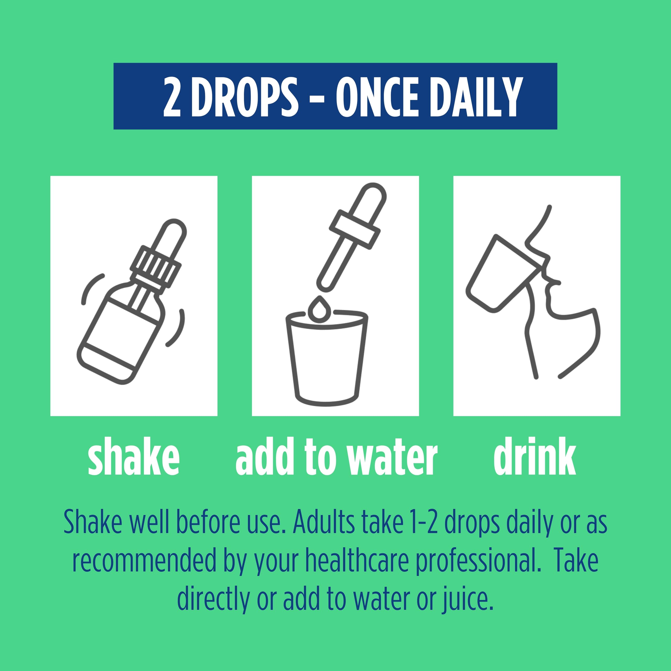 NOVEHA Iodine Drops liquid supplement with water