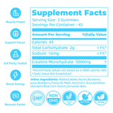 novomins Creatine Monohydrate Gummies 5000mg side view
