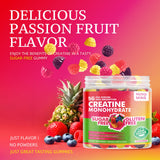 novomins Creatine Monohydrate Gummies close-up of gummies