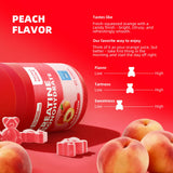 novomins Creatine Monohydrate Gummies displayed with fruits