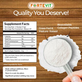 NOVONEX Collagen Peptides Powder with measuring scoop