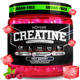 Novure Creatine Gummies 60 count packaging front view