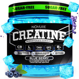 Novure Creatine Gummies front view, tropical fruit flavour