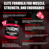 Novure Creatine Gummies showing four gummies