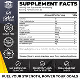 Novure Shilajit 3000mg supplement side view