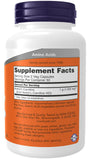 NOW Foods Acetyl-L-Carnitine 100g capsules in a clear bottle