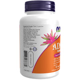 NOW Foods ADAM Men's Multivitamin 110g veggie capsules side view