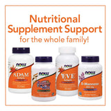 NOW Foods Adam Men's Multivitamin nutritional information