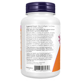 NOW Foods Aloe Vera Softgels 10,000 mg side view