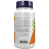 NOW Foods American Ginseng Herbal Supplement 95g back view with ingredient details
