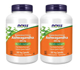 NOW Foods Ashwagandha 450mg capsules front view