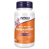 NOW Foods Astaxanthin 10mg softgel bottle front view
