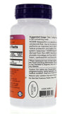 NOW Foods Astaxanthin Softgels on a wooden table
