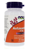 NOW Foods Astaxanthin Softgels packaging and label details