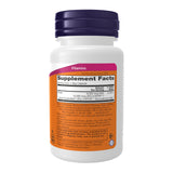 NOW Foods B9 (Folic Acid) 50 Veg Capsules side view