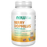 NOW Foods BerryDophilus probiotic front view with packaging
