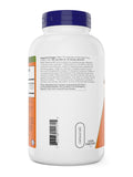 NOW Foods Betaine HCl 648mg 240 Veg Capsules side view
