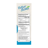 NOW Foods BetterStevia Balance packet side view showing ingredients
