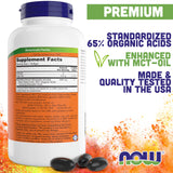 NOW Foods Boswellia Extract 500mg softgel capsule close-up