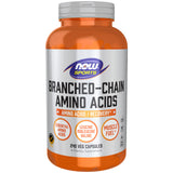 NOW Foods Branched-Chain Amino Acids 240g front view