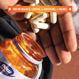 NOW Foods Branched-Chain Amino Acids 240g packaging