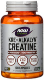 NOW Foods Buffered Creatine 1500mg supplement front view