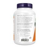 NOW Foods Cal-Mag Caps capsules on a wooden surface