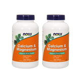 NOW Foods Calcium & Magnesium 250 tablets front view
