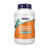NOW Foods Calcium & Magnesium Citrate Powder 227g front view