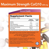 NOW Foods CoQ10 Maximum Strength 600mg softgel close-up