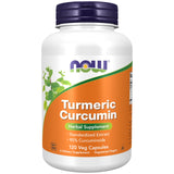 NOW Foods Curcumin 120 Vcaps front view with packaging