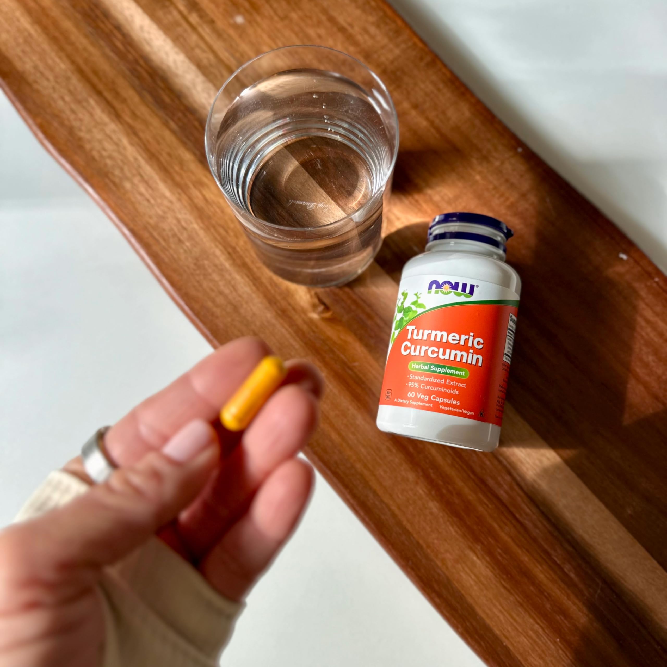 NOW Foods Curcumin Herbal Supplement nutritional information