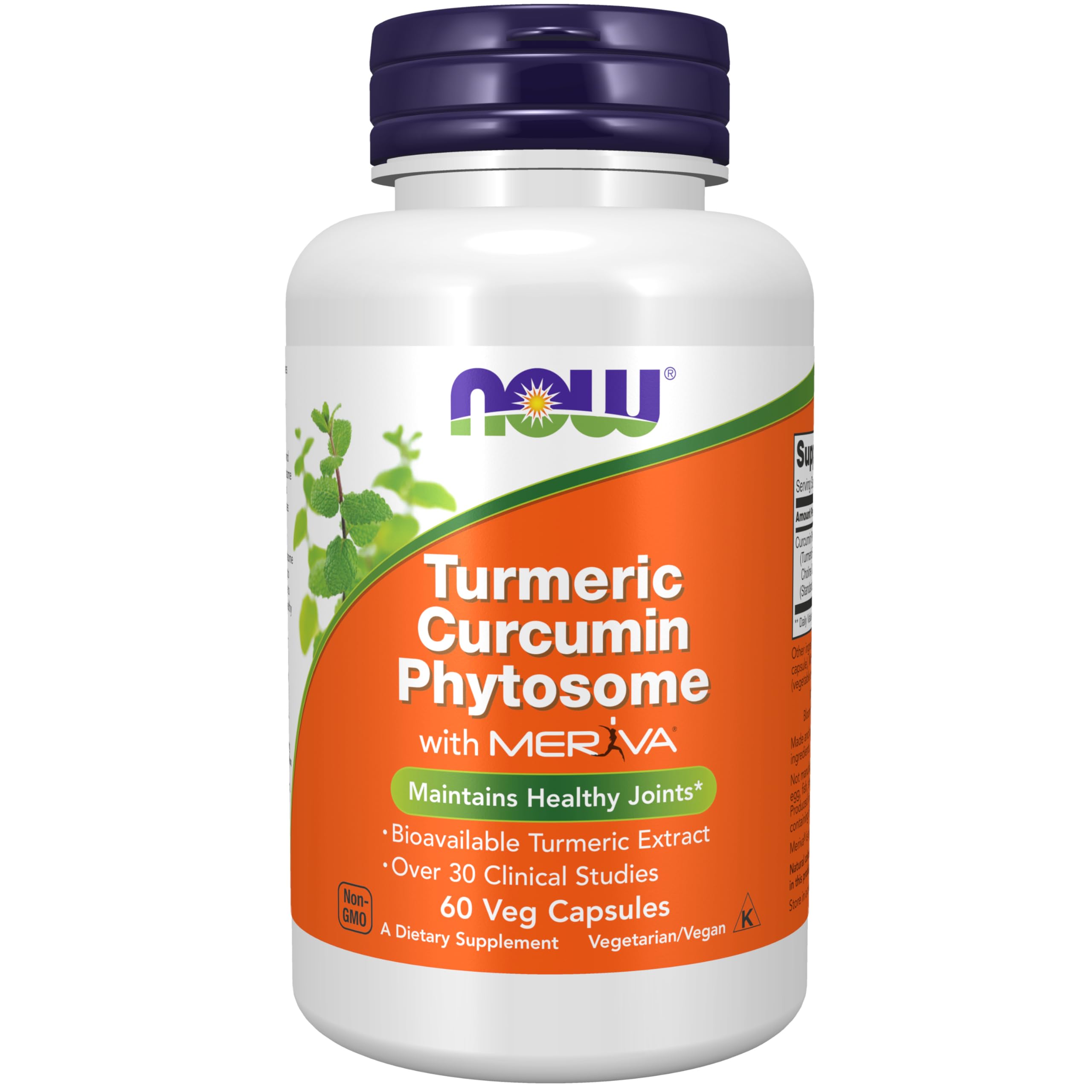 NOW Foods Curcumin Phytosome 60g front view with packaging