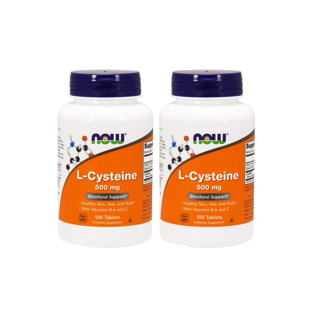 NOW Foods Cysteine Supplement 363g front view