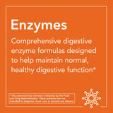 NOW Foods daily Ultimate Multi-Enzyme Supplement 100g back view