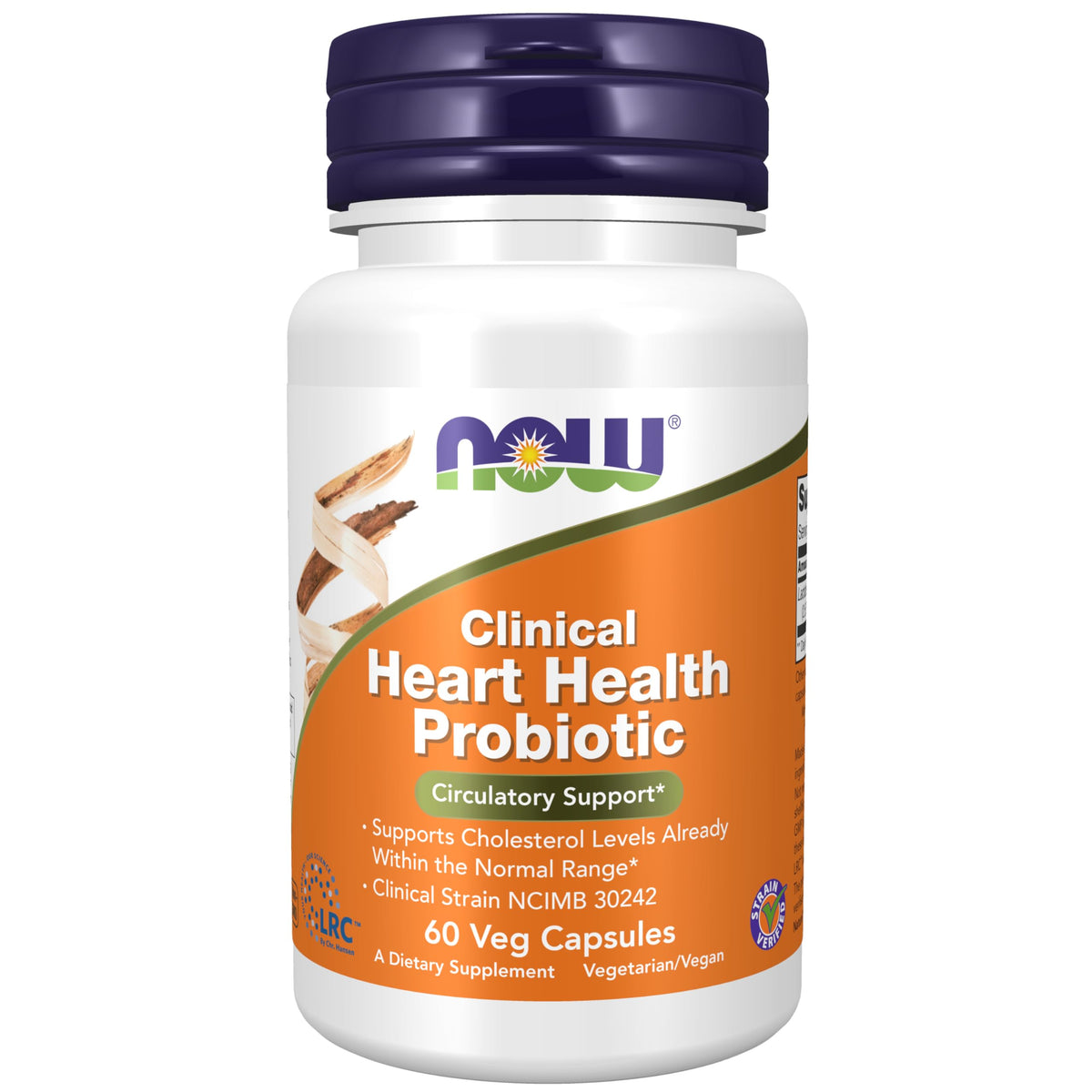 NOW Foods daily wellness Probiotic Capsules front view