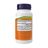 NOW Foods Dong Quai capsules with a bottle on a wooden surface