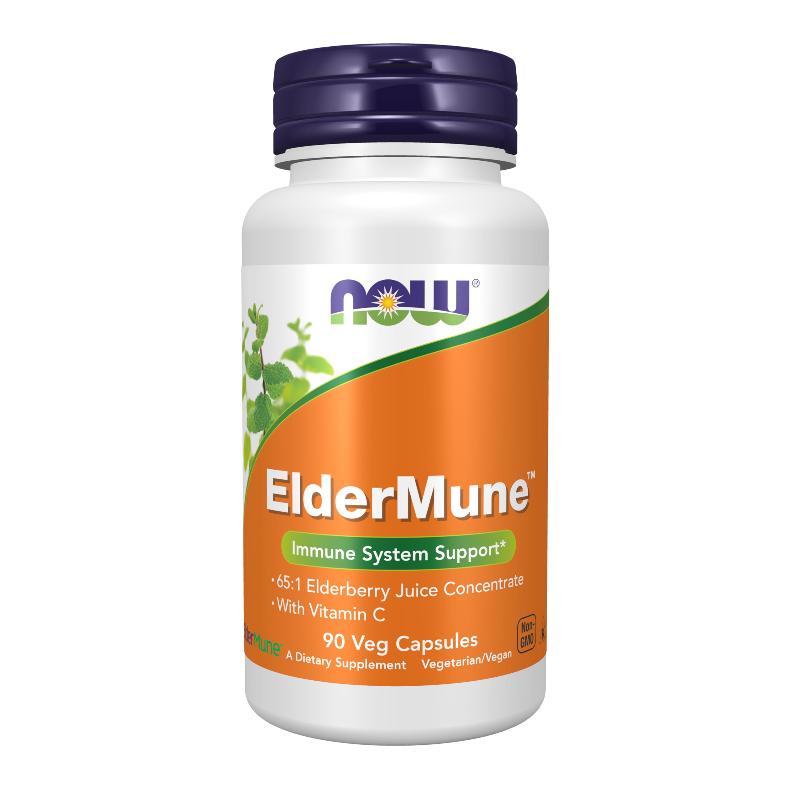 NOW Foods Elderberry Juice Concentrate 65:1 front view