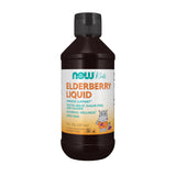 NOW Foods Elderberry Liquid for Kids 322g front view