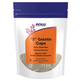 NOW Foods Empty Gelatin Capsules 1000 count front view