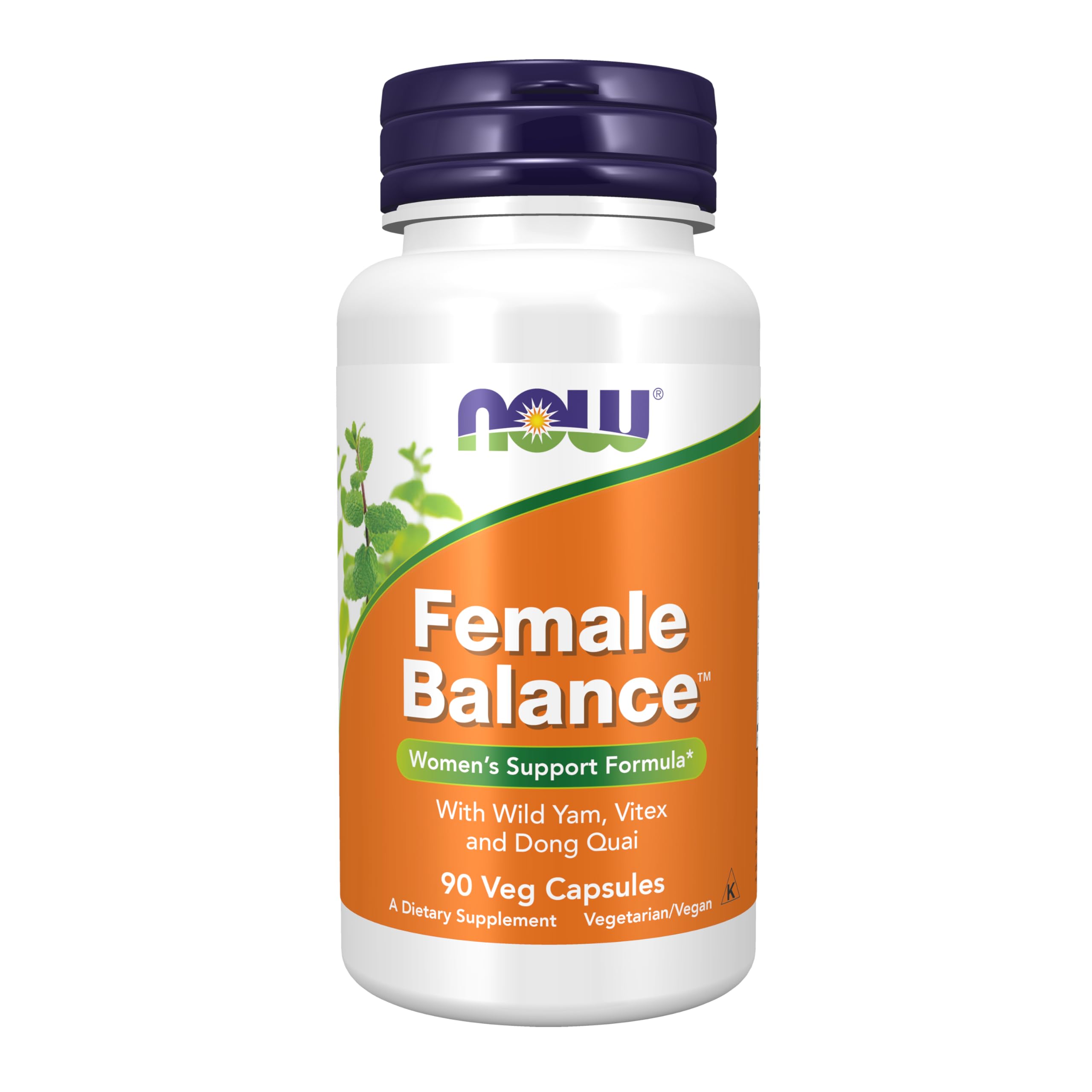 NOW Foods Female Balance Dong Quai Supplement front view