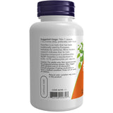NOW Foods Feverfew herbal supplement capsules close-up