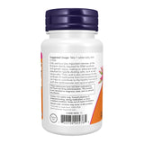 NOW Foods Folic Acid 800 mcg 100 Tablets side view