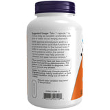 NOW Foods GABA 750mg 100 Veg Capsules label close-up
