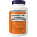 NOW Foods GABA 750mg 200 Veg Capsules side view